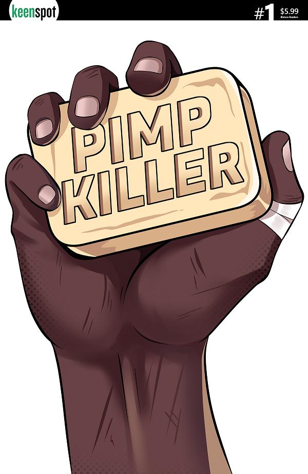 Pimp Killer #1 variant cover by Vintage Cartoon