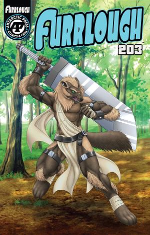 Furrlough #203 CVR A HOLLY DAUGHTREY cover