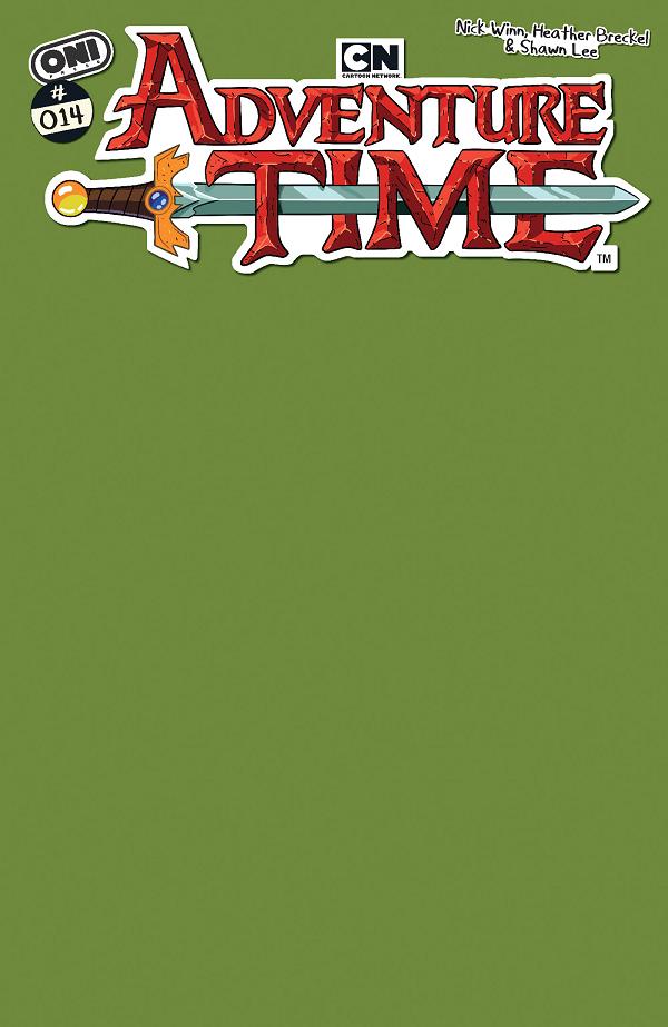 Adventure Time (2025) #14 CVR C CVR C BETTY GROF GREEN BLANK SKETCH cover