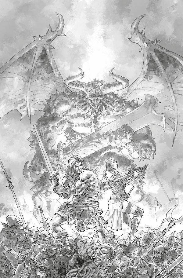 Diablo Dawn Of Hatred #3 CVR E (OF 4) CVR E ALAN QUAH INKS CARDSTOCK cover