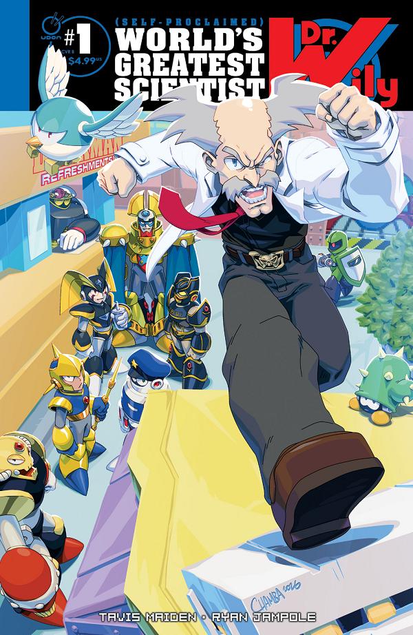 Dr Wily #1 CVR B (ONE SHOT) CVR B JEFFREY CRUZ cover