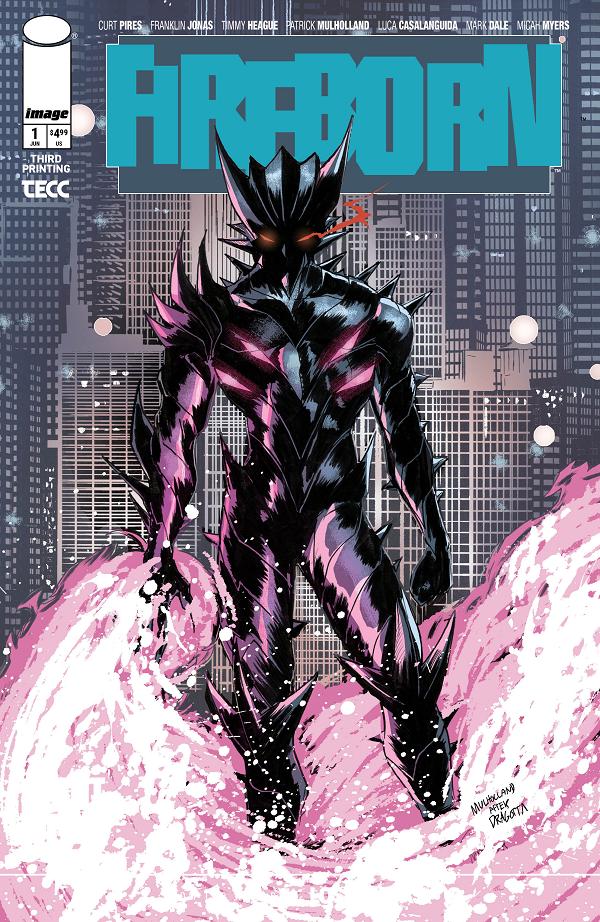 Fireborn #1 variant cover by Patrick Mulholland