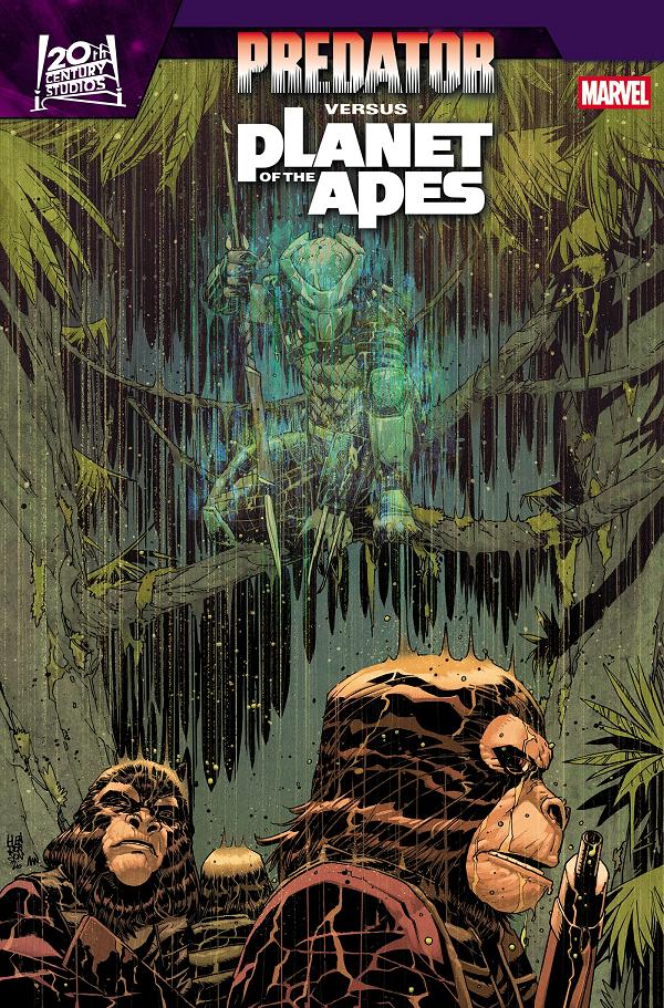 Predator Vs. The Planet Of The Apes #2 TBD ARTIST VARIANT C [1:25] cover