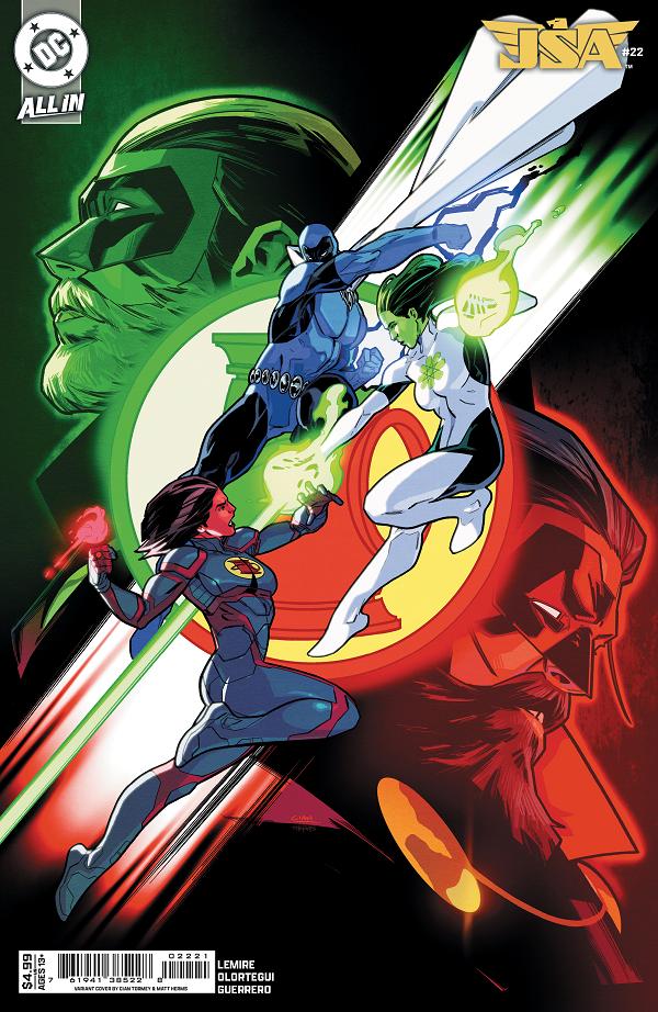 Jsa #22 CVR B CVR B RAFAEL DE LATORRE CARD STOCK cover