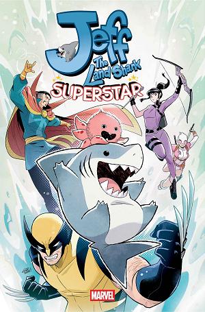 Jeff The Land Shark: Superstar #1 cover