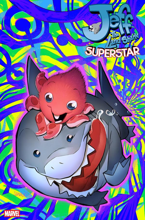 Jeff The Land Shark: Superstar #1 IVAN SHAVRIN VARIANT [1:25] cover