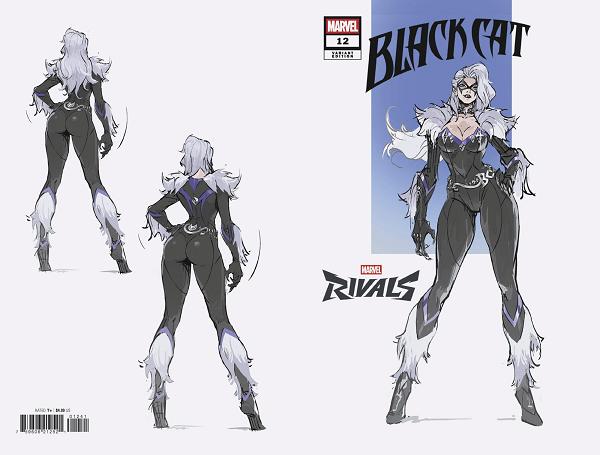 Black Cat #12 NETEASE GAMES MARVEL RIVALS WRAPAROUND VARIANT cover
