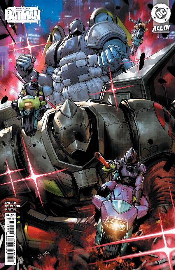 Absolute Batman #22 variant cover by Derrick Chew