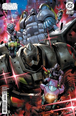 Absolute Batman #22 CVR D CVR D DERRICK CHEW CARD STOCK cover