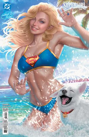 Supergirl #15 CVR E CVR E ARIEL DIAZ SWIMSUIT CARD STOCK cover