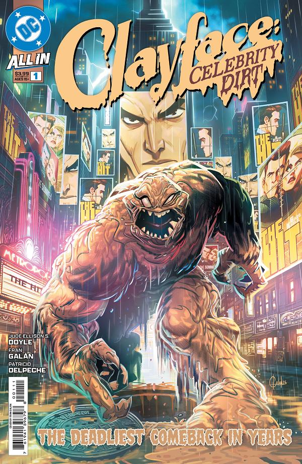 Clayface Celebrity Dirt #1 CVR A FRAN GALAN cover