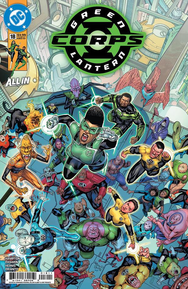 Green Lantern Corps #18 CVR A FERNANDO PASARIN cover