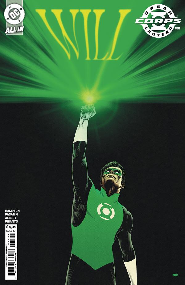 Green Lantern Corps #18 CVR B CVR B JORGE FORNES CARD STOCK cover