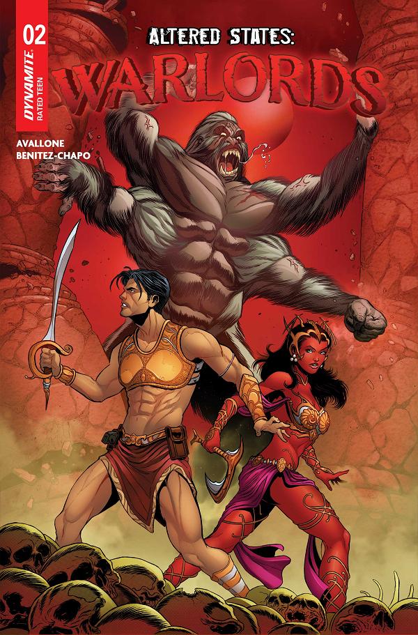 Altered States Warlords #2 CVR C CVR C MARIANO BENITEZ CHAPO cover