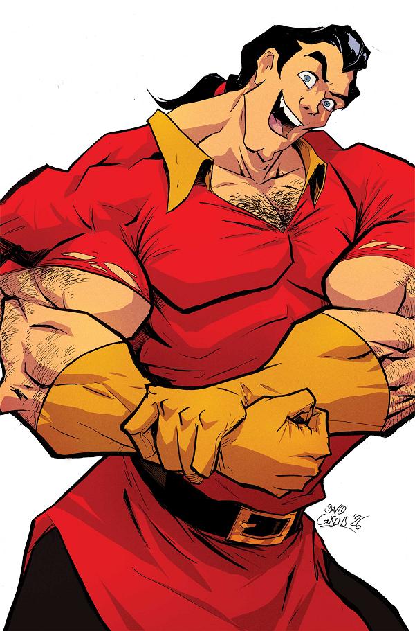 Disney Villains Gaston #5 CVR E CVR E INC 1:10 DAVID COUSENS VIRGIN cover