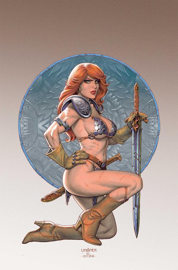 Red Sonja She Devil With A Sword #3 CVR G CVR G JOSEPH MICHAEL LINSNER LTD VIRGIN cover