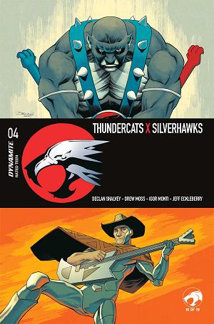 Thundercats X Silverhawks #4 CVR A CVR A DECLAN SHALVEY cover