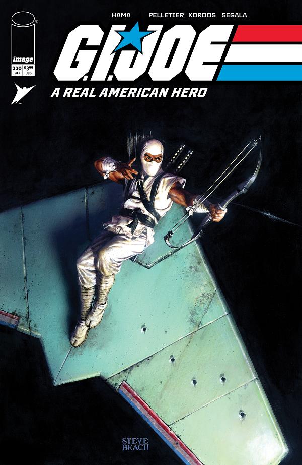 G.I. Joe: A Real American Hero #330 CVR C CVR C INC 1:10 STEVE BEACH GEARS OF JOE cover