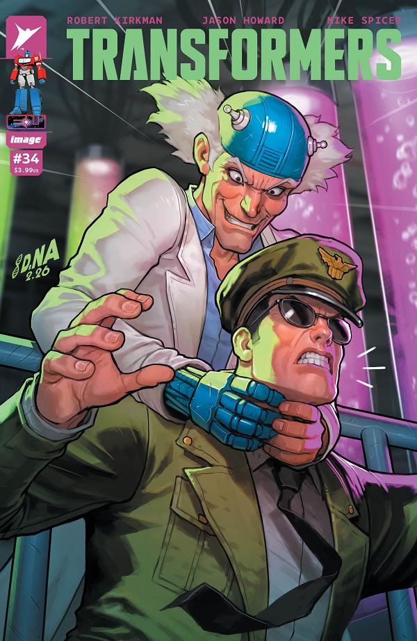 Transformers #34 CVR A DAVID NAKAYAMA cover