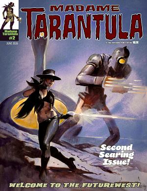Madame Tarantula Magazine #2 cover