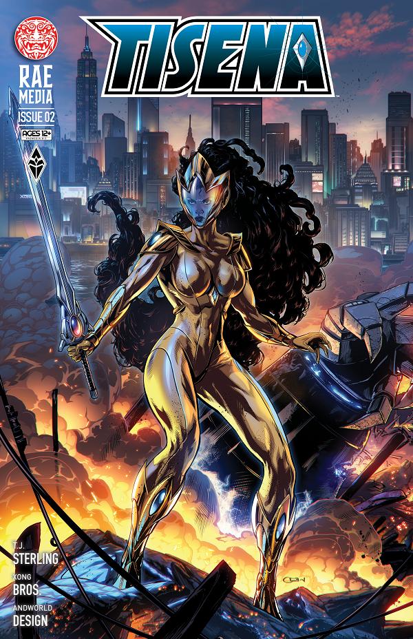 Tisena #2 variant cover by Caanan White