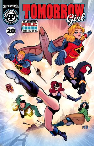 Tomorrow Girl #20 CVR A TERRY PARR cover