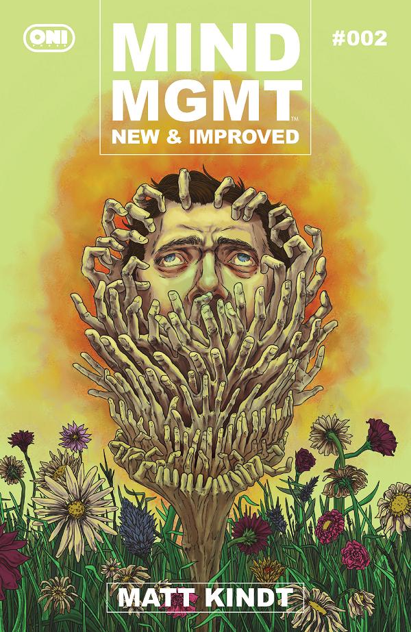 Mind Mgmt New & Improved #2 variant cover by Jenna Cha