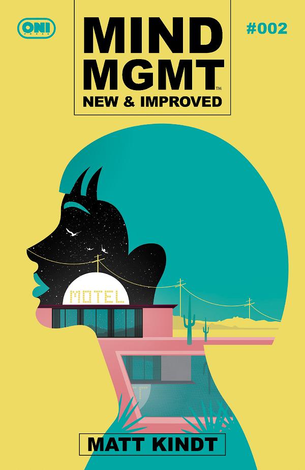 Mind Mgmt New & Improved #2 variant cover by Patricia Martin