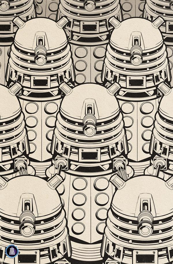 Doctor Who Circuit Breaker #1 CVR E (OF 2) CVR E FLOPS TAKEOVER COLOR YOUR OWN CARDSTOCK cover
