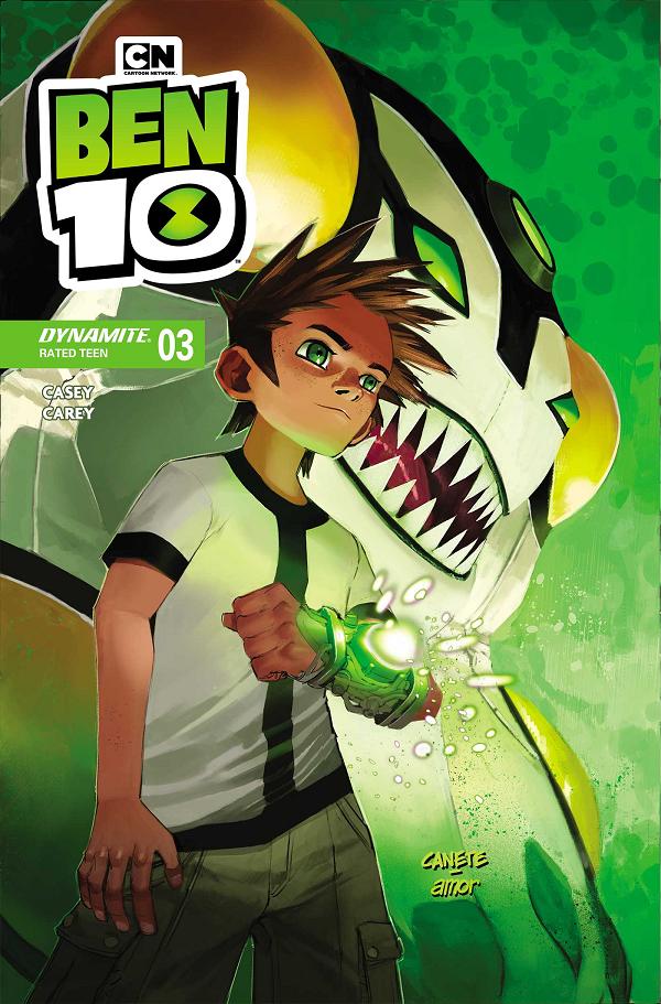 Ben 10 #3 CVR Q CVR Q INC 1:7 ERIC CANETE FOIL cover
