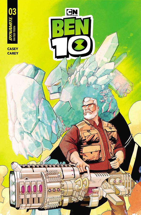 Ben 10 #3 CVR R CVR R INC 1:10 SEBASTIAN PIRIZ FOIL cover