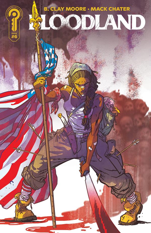 Bloodland Cover A Mack Chater #6 Cover B Ramón Pérez cover