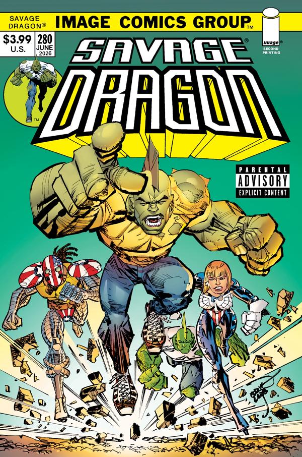Savage Dragon #280  cover