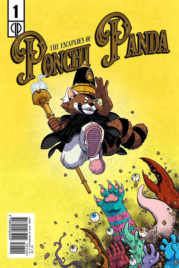 Escapades Of Ponchi Panda #1 cover