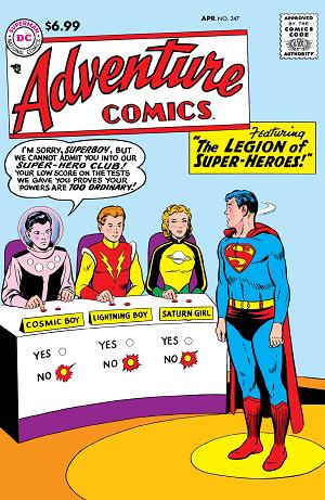 Adventure Comics #247 CVR C FACSIMILE EDITION CVR C CURT SWAN FOIL cover