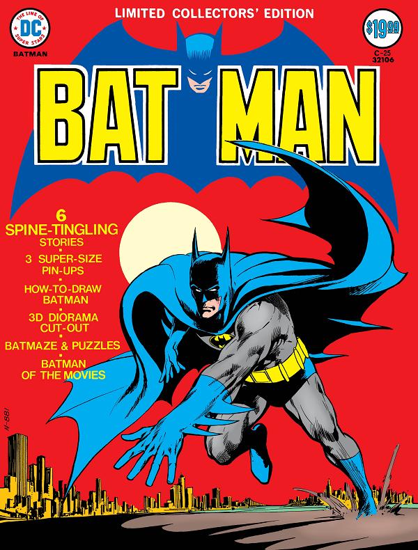 Limited Collectors Edition #25 CVR B FACSIMILE EDITION CVR B NEAL ADAMS FOIL cover