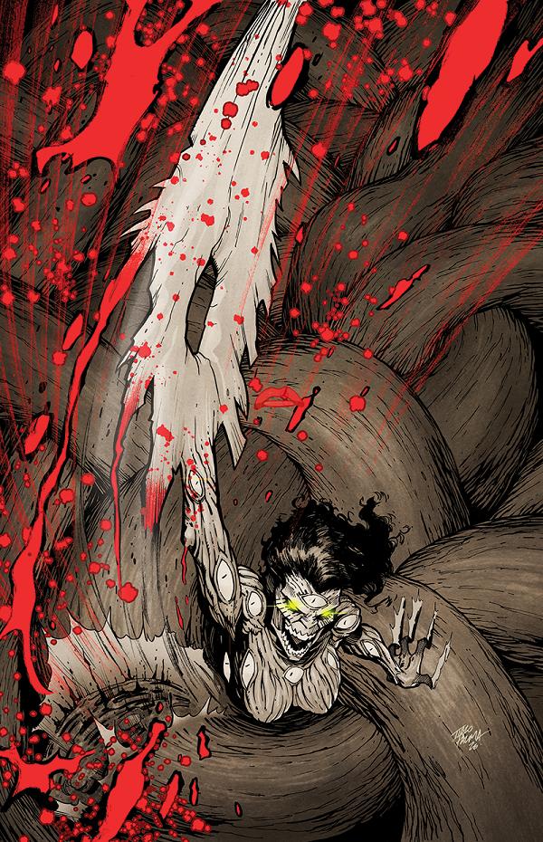 Excommunicated #4 CVR D CVR D INC 1:30 TIAGO PALMA B&W FULL ART cover