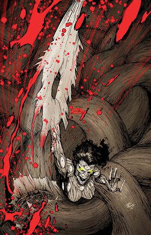 Excommunicated #4 CVR D CVR D INC 1:30 TIAGO PALMA B&W FULL ART cover