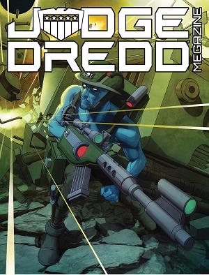 Judge Dredd Megazine #493 cover