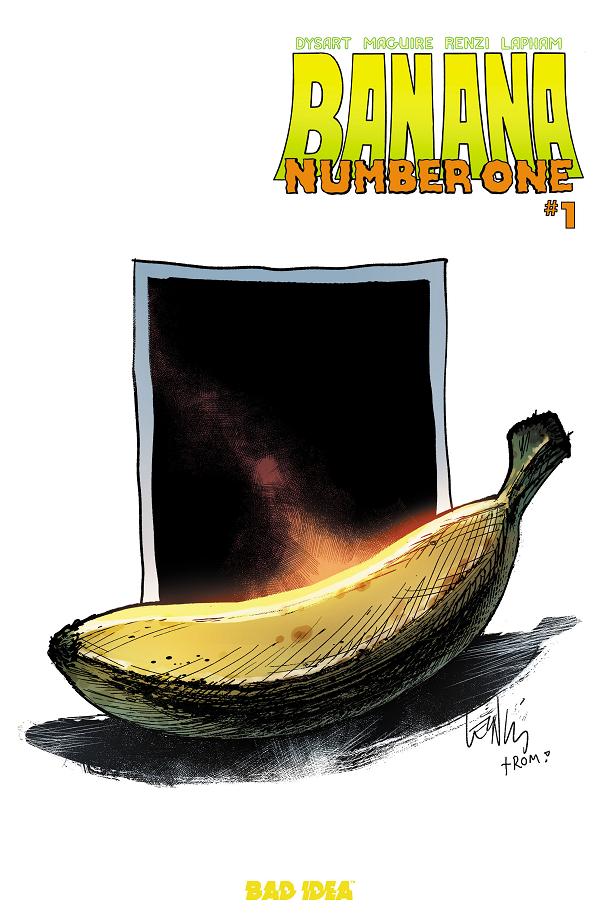 Banana Number One #1 variant cover by Leinil Francis Yu