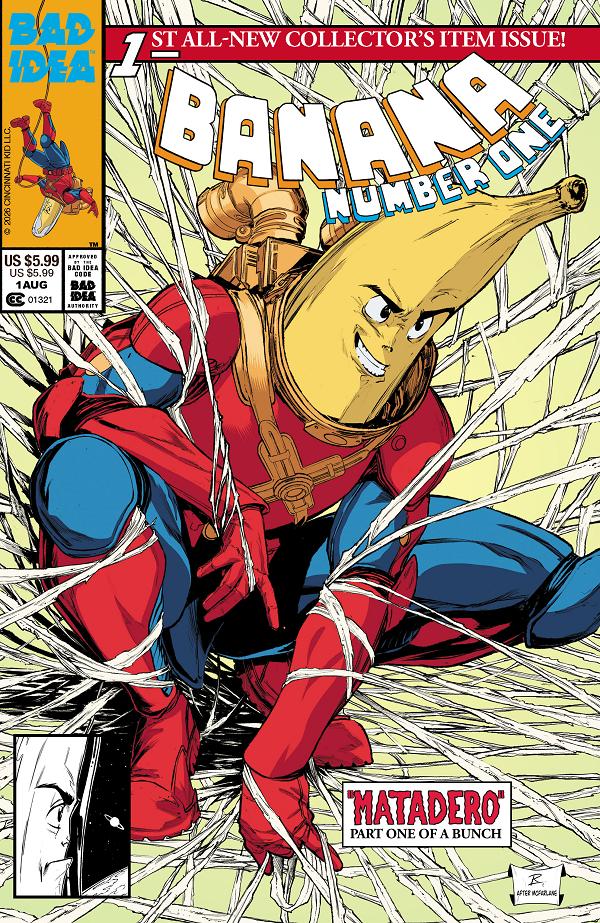 Banana Number One #1 CVR F (ONE SHOT) CVR F INC 1:20 RAYMOND GAY HOMAGE cover