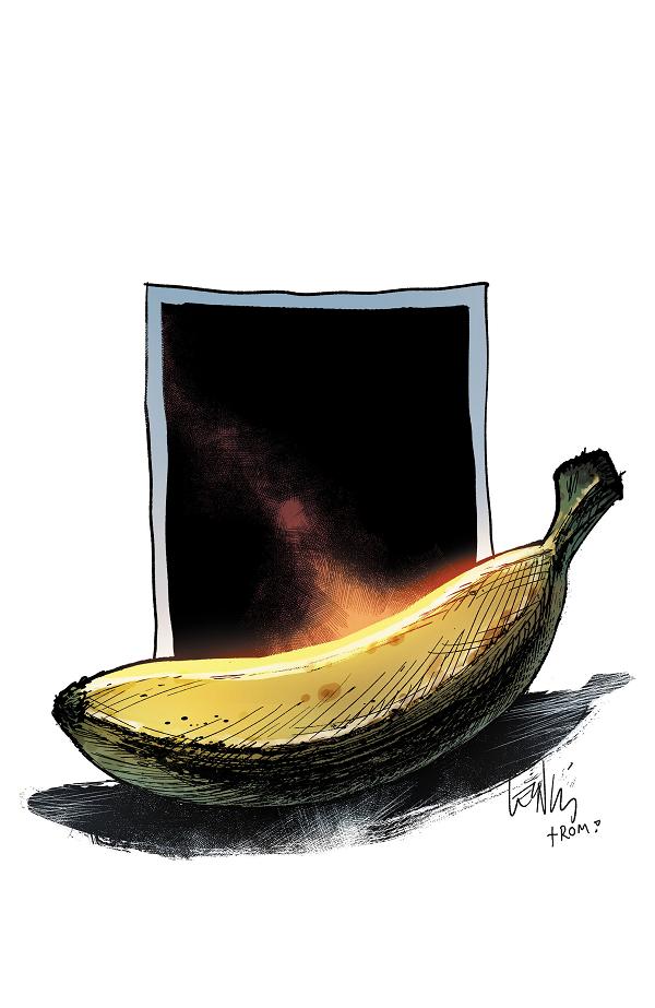 Banana Number One #1 CVR G (ONE SHOT) CVR G INC 1:50 BANANA BY LEINIL FRANCIS YU VIRGIN cover