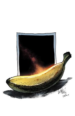 Banana Number One #1 CVR G (ONE SHOT) CVR G INC 1:50 BANANA BY LEINIL FRANCIS YU VIRGIN cover