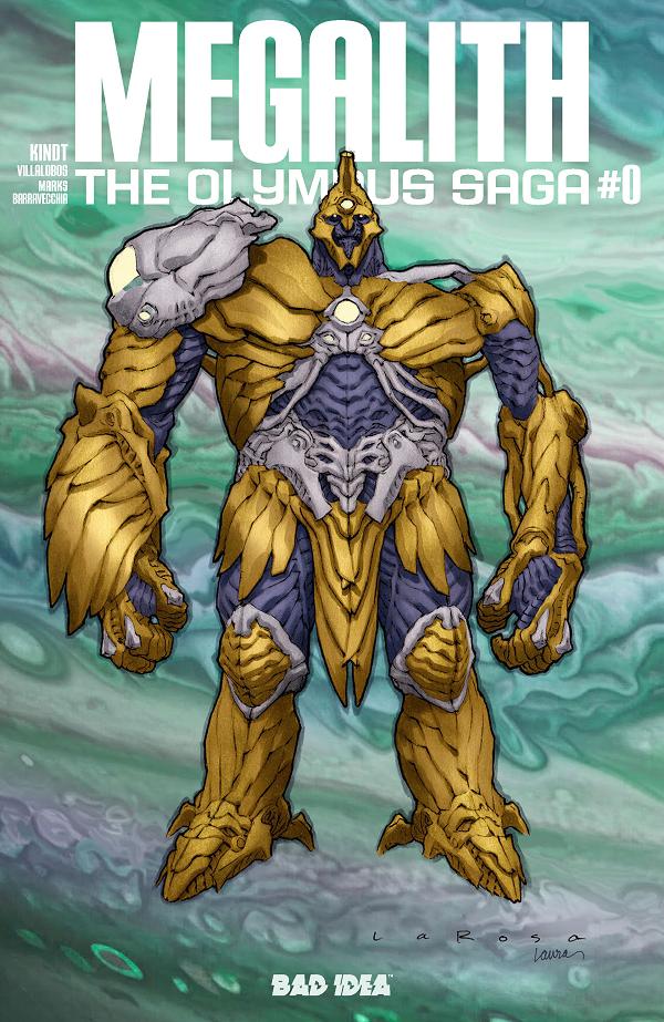 Olympus Saga Megalith #0 cover by Lewis LaRosa