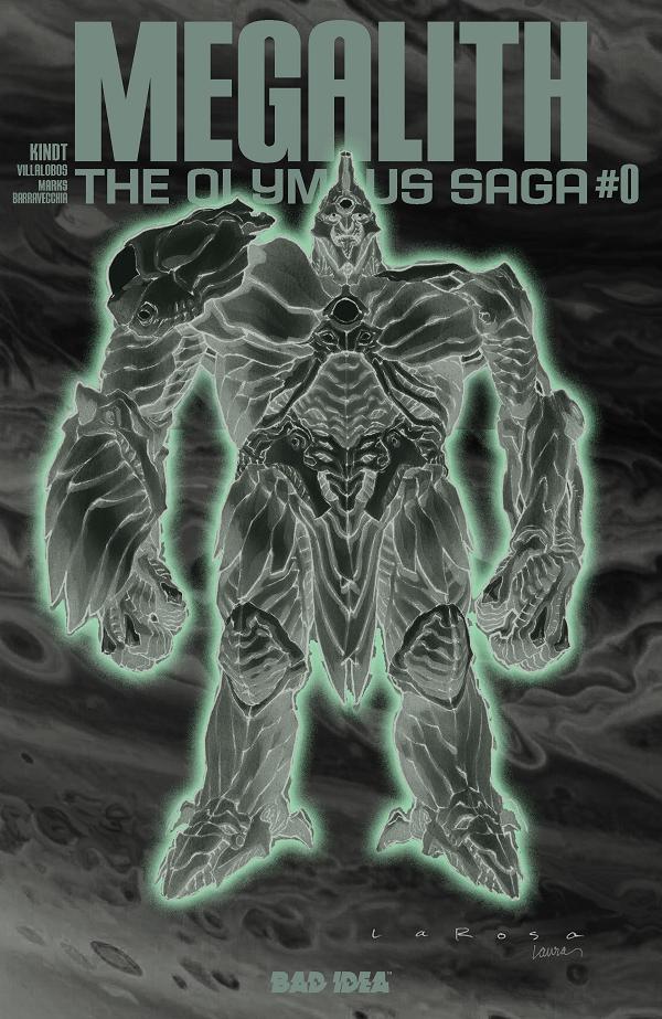Olympus Saga Megalith #0 variant cover by Lewis LaRosa