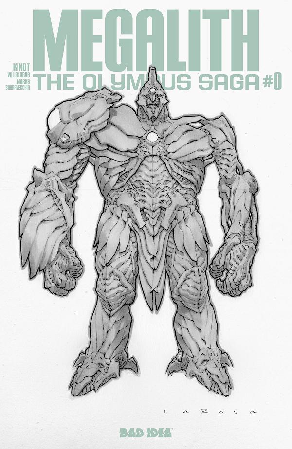 Olympus Saga Megalith #0 variant cover by Lewis LaRosa