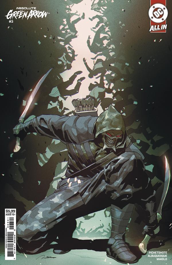 Absolute Green Arrow #3 CVR B (OF 6) CVR B GERALD PAREL CARD STOCK cover