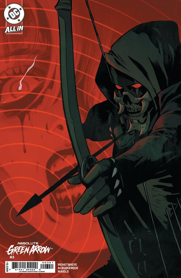 Absolute Green Arrow #3 CVR E (OF 6) CVR E INC 1:25 BECKY CLOONAN CARD STOCK cover