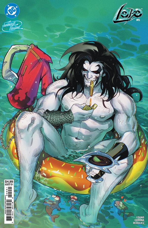 Lobo #5 CVR E CVR E MIRKA ANDOLFO SWIMSUIT CARD STOCK cover