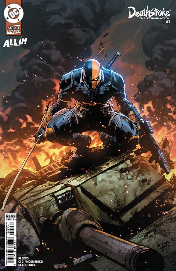 Deathstroke The Terminator #5 CVR D CVR D CARLO PAGULAYAN CARD STOCK cover